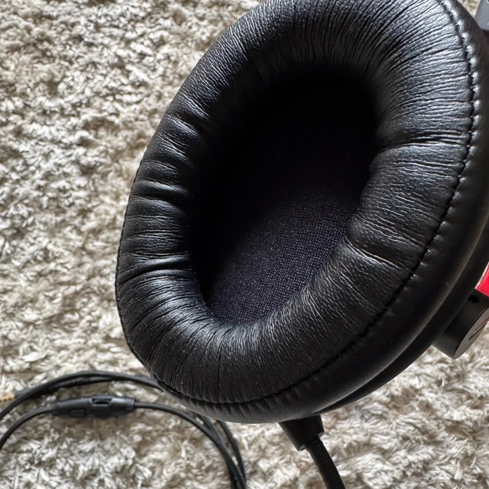 HyperX Cloud Alpha Gaming Headset – Black & Red Wired Headphones with Mic
